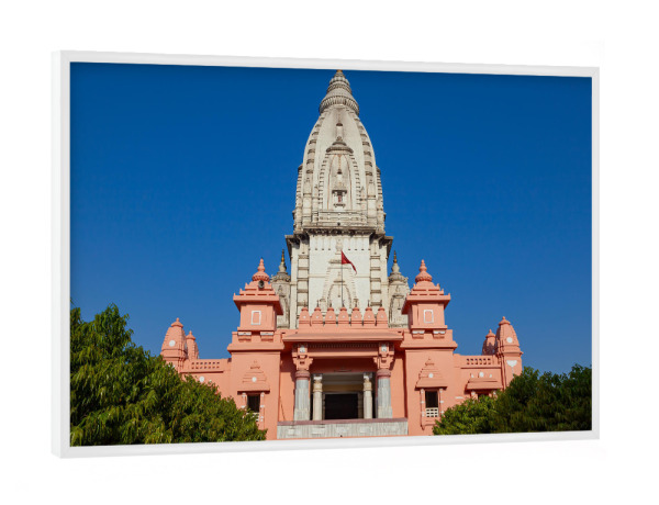 Poster mit weißem Rahmen "Der Kashi Vishwanath Tempel" artboxONE - Architektur,Reise / Asien