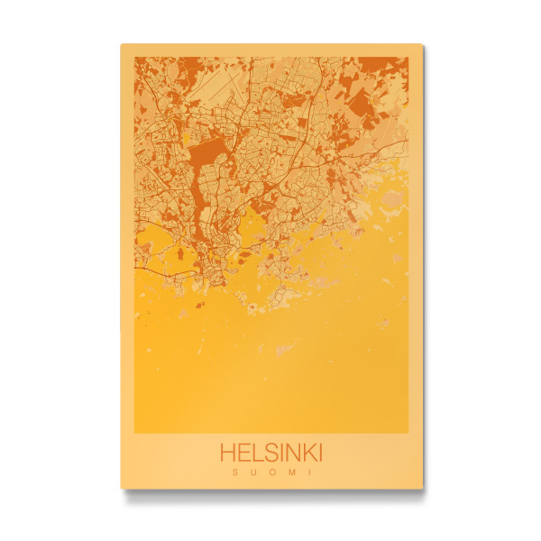Galerie-Print "Stadt Helsinki Map" 30x20 cm artboxONE