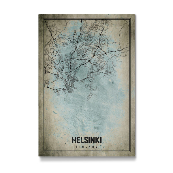 Galerie-Print "Helsinki Retro City" 30x20 cm artboxONE