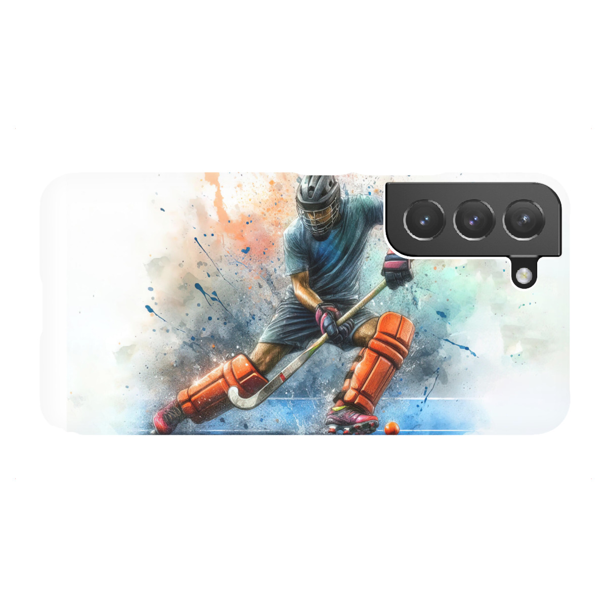 "Eishockey Z"für Samsung Galaxy - Premium-Case Handyhülle artboxONE
