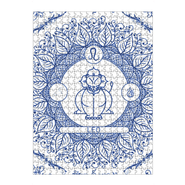 artboxONE Puzzle "Zodiac - Portuguese - Leo" artboxONE - Natur,Floral,Abstrakt