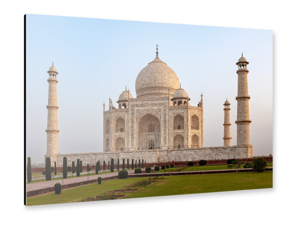 Alu-Dibond "Taj Mahal in Agra" 30x20 cm artboxONE