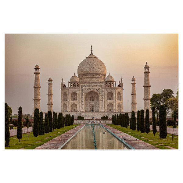 Poster "Das Taj Mahal in Agra" artboxONE - Architektur,Reise / Asien