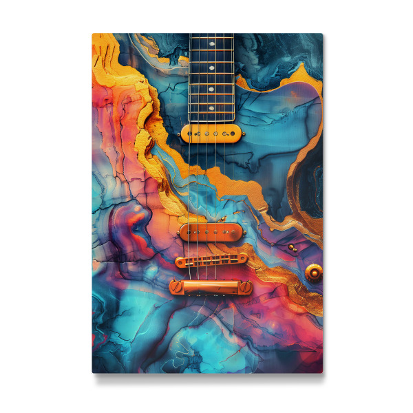 Galerie-Print "Gitarrenmusikinstrumentenkunst G" 30x20 cm artboxONE