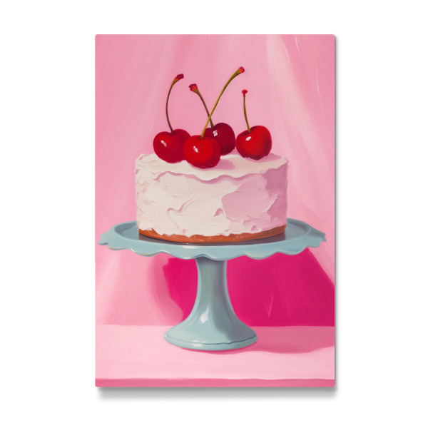 Galerie-Print "Pinke Kirschtorte" 75x50 cm artboxONE