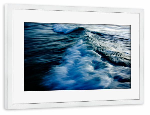 Poster mit Rahmen weiß "The Uniqueness of Waves (45)" artboxONE - Natur,Abstrakt,Reise / Strand und Meer,Reise / Länder,Für Mama