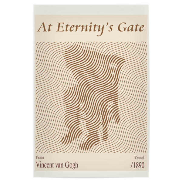 Poster "Am Tor der Ewigkeit" artboxONE - Abstrakt,Menschen,Männer