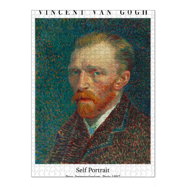 Puzzle Ravensburger "Vincent van Gogh - Selbstportrait" artboxONE - Abstrakt,Menschen