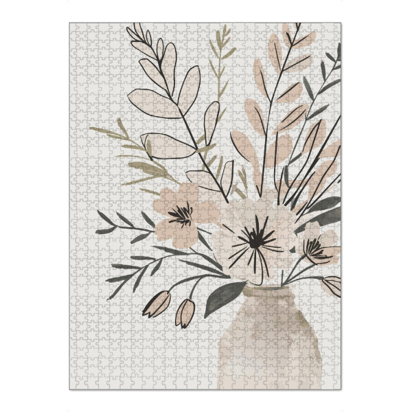 Puzzle Ravensburger "Floral Arrangement In A Vase" artboxONE - Floral,Abstrakt