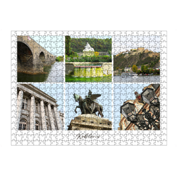 Puzzle Ravensburger "Koblenz Kollage" artboxONE - Städte,Reise,Architektur,Reise / Länder