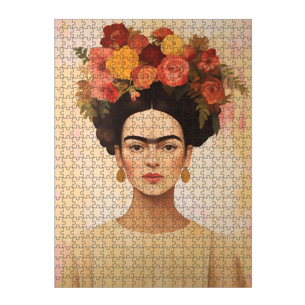 Puzzle Ravensburger "Frida sanfte Schönheit" artboxONE - Natur,Floral,Menschen