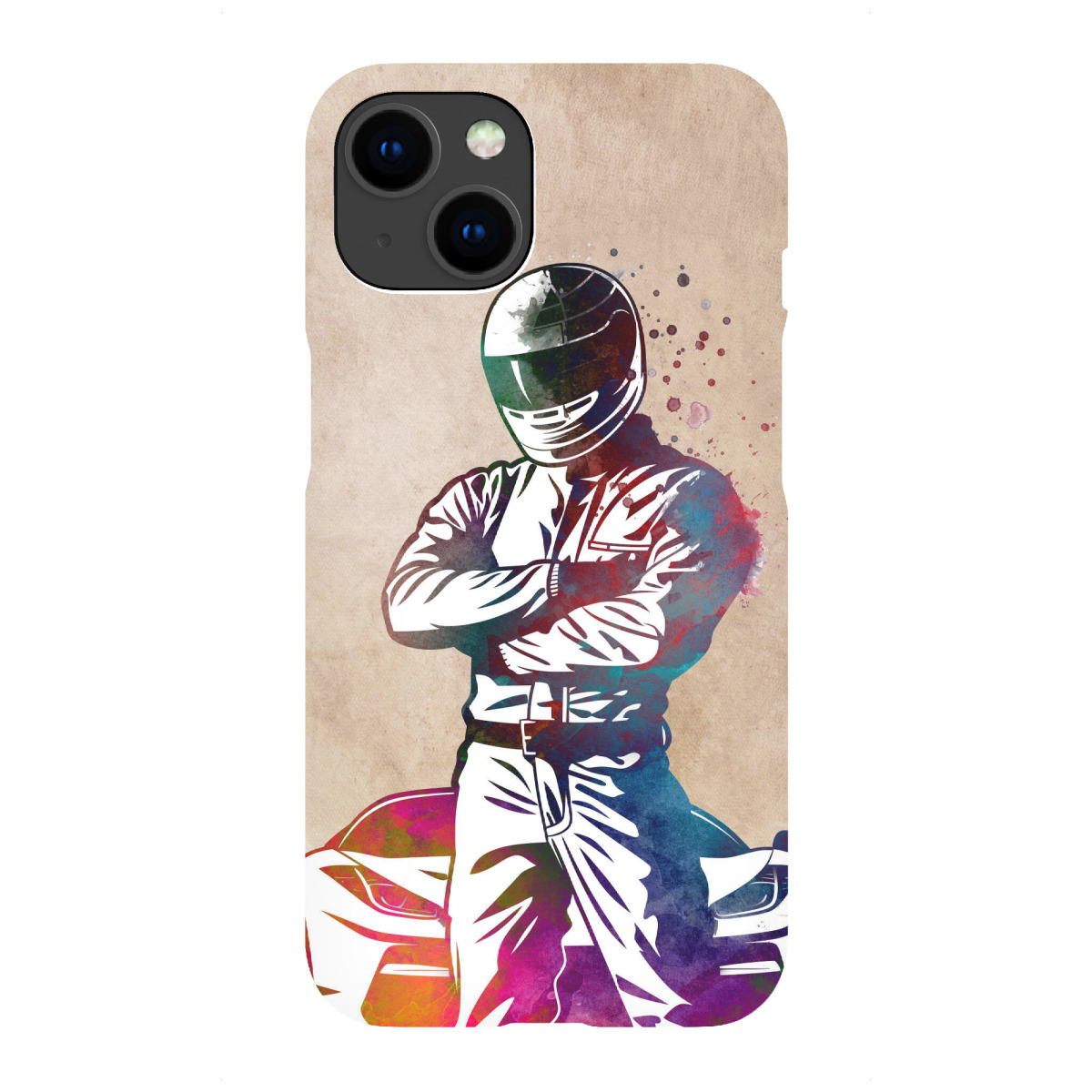 iPhone "Autos Rennsport Kunst G" Premium-Case Handyhülle artboxONE