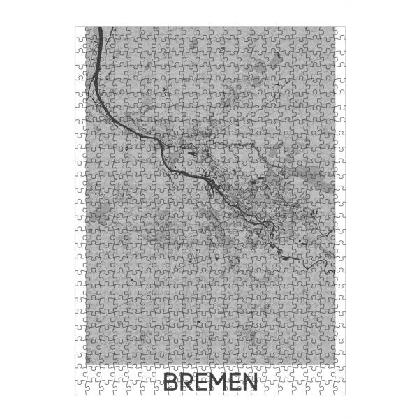 artboxONE Puzzle "Stadt Bremen" artboxONE - Städte / Weitere,Kartografie
