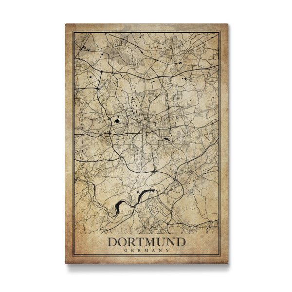 Galerie-Print "Dortmund Vintage City" 30x20 cm artboxONE