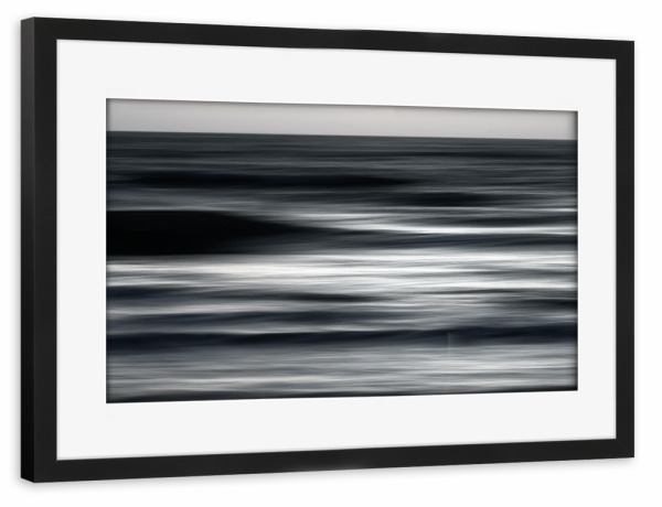 Poster mit Rahmen schwarz "The Uniqueness of Waves (41)" artboxONE - Natur,Reise,Abstrakt,Reise / Strand und Meer,Reise / Länder