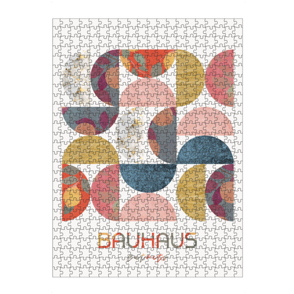artboxONE Puzzle "Bauhaus - Ausschnitte" artboxONE - Abstrakt,Geometrie,Marmor