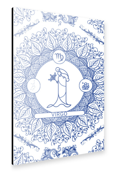 Alu-Dibond "Zodiac - Portuguese - Virgo" 75x50 cm artboxONE