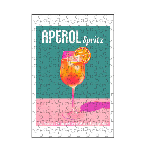 Aperol Spritz Cocktail malen