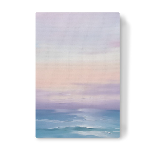 Leinwandbild "Meereszauber Pastel" artboxONE - Natur,Abstrakt,Reise / Strand und Meer