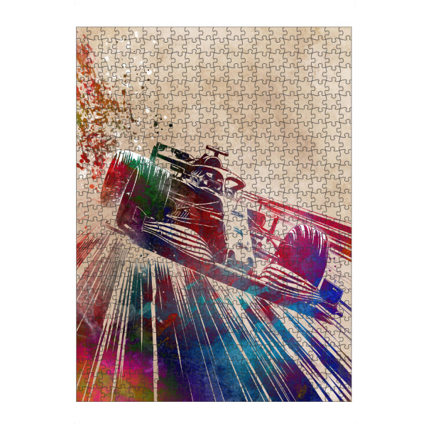 Puzzle Ravensburger "Autos Rennsport Kunst H" artboxONE - Sport / Motorsport,Sport - Auto,Autos,Rennen,Autorennen,Sport,Sport,Grafik - Bild auto