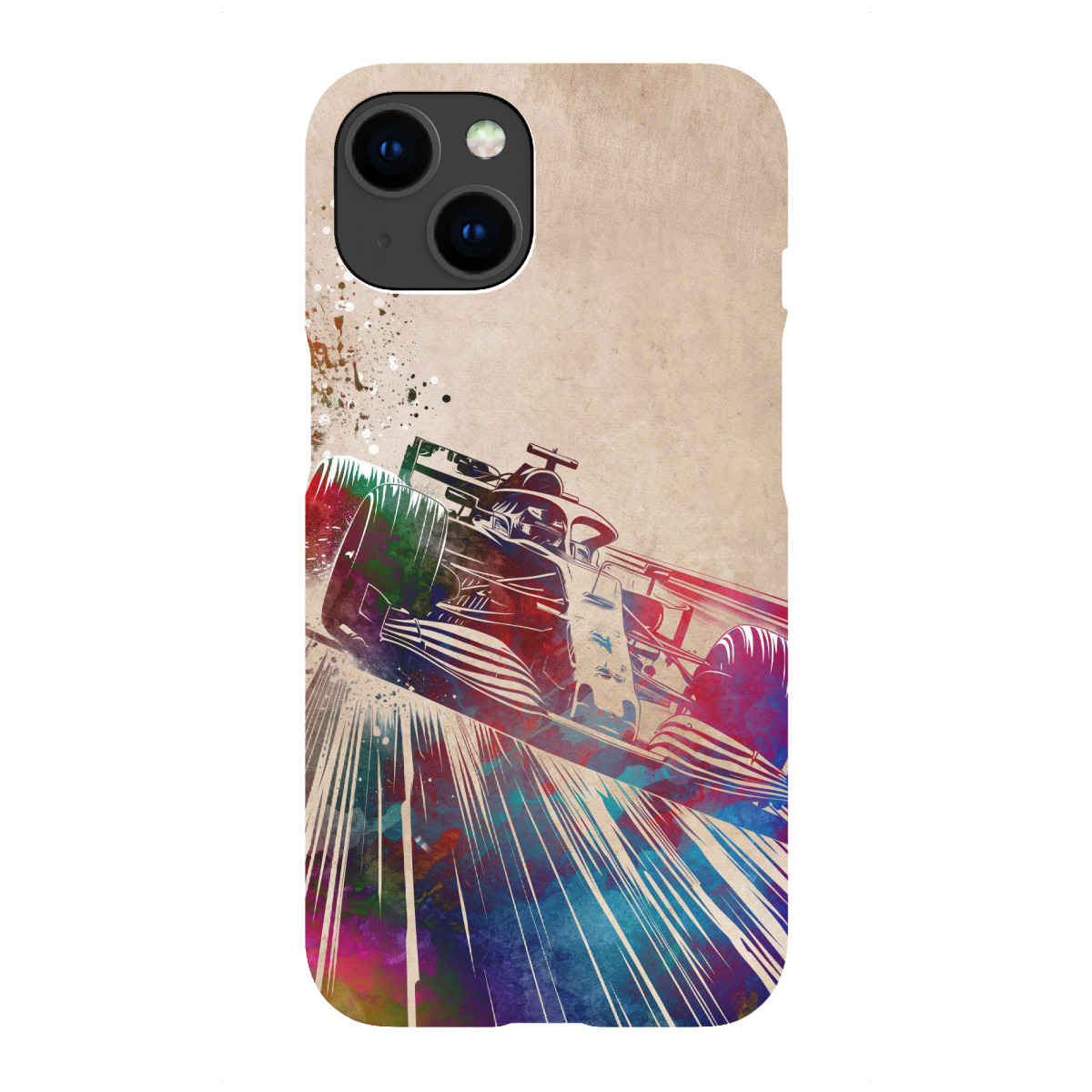 iPhone "Autos Rennsport Kunst H" Premium-Case Handyhülle artboxONE