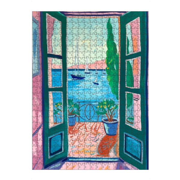 artboxONE Puzzle "Mediterrane Idylle" artboxONE - Natur,Abstrakt,Reise / Strand und Meer