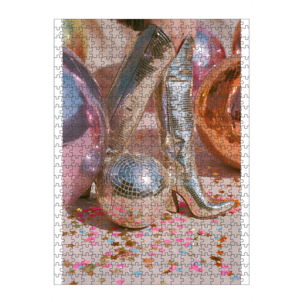 artboxONE Puzzle "Malou Studio-Disco Boots" artboxONE - Fashion,Für Mama,Festivals