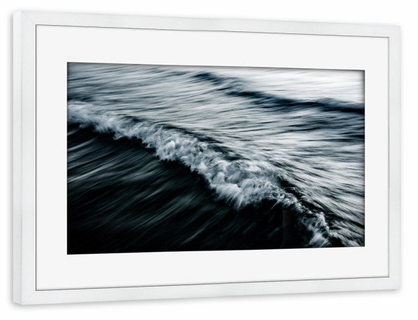 Poster mit Rahmen weiß "The Uniqueness of Waves (42)" artboxONE - Natur,Abstrakt,Reise / Strand und Meer,Reise / Länder,Für Mama