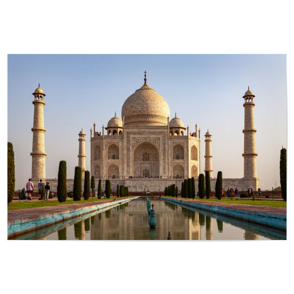Poster 30x20 cm "Das Taj Mahal" artboxONE - Architektur,Reise / Asien