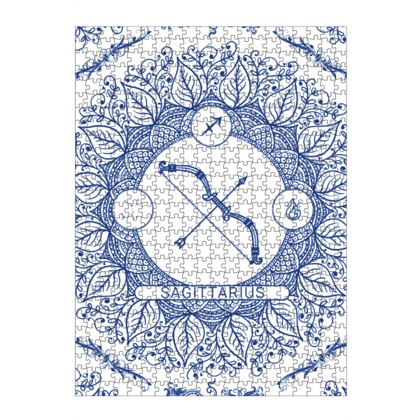 artboxONE Puzzle "Zodiac - Portuguese - Sagittarius" artboxONE - Natur,Floral,Abstrakt