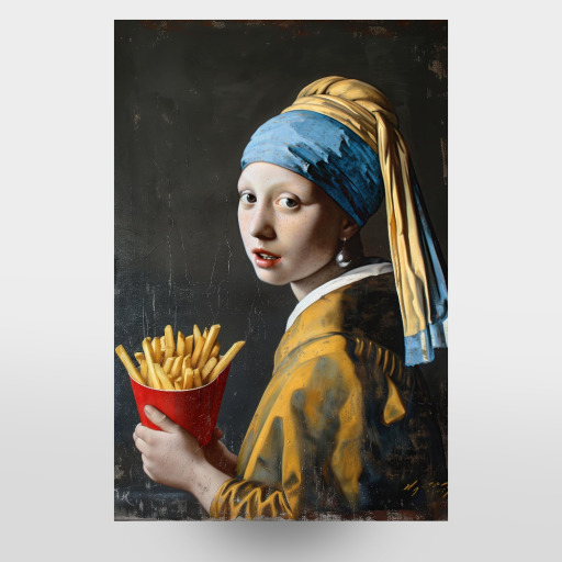 Girl with the fries