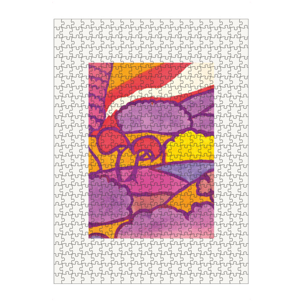 artboxONE Puzzle "Malou Studio-Colourful Landscape" artboxONE - Natur,Reise - Natur,Landschaft,Farbenfroh,Bunt,Abstrakt - Bild natur