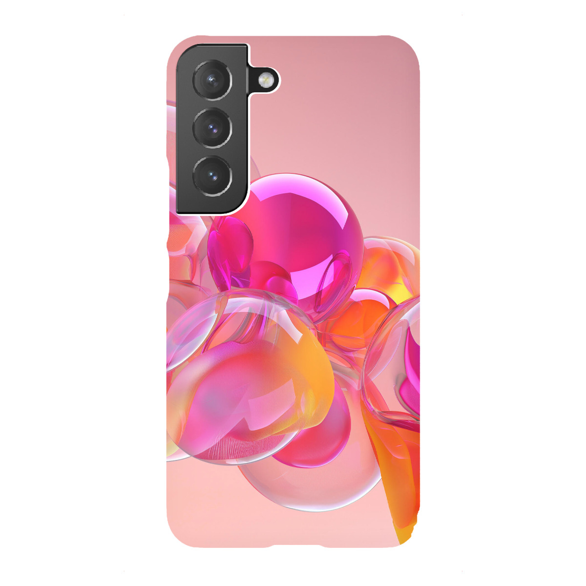 "Malou Studio-Glas Design Pink"für Samsung Galaxy - Premium-Case Handyhülle artboxONE