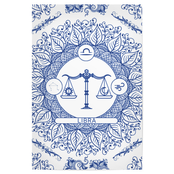Poster 30x20 cm "Zodiac - Portuguese - Libra" artboxONE - Natur,Floral,Abstrakt