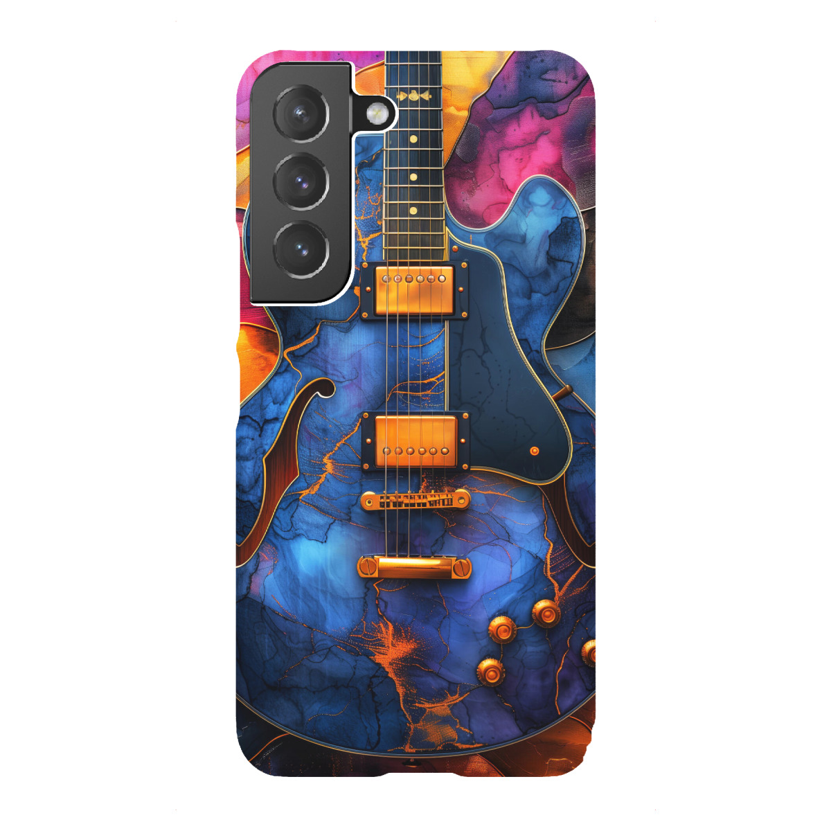 "Gitarrenmusikinstrumentenkunst I"für Samsung Galaxy - Premium-Case Handyhülle artboxONE
