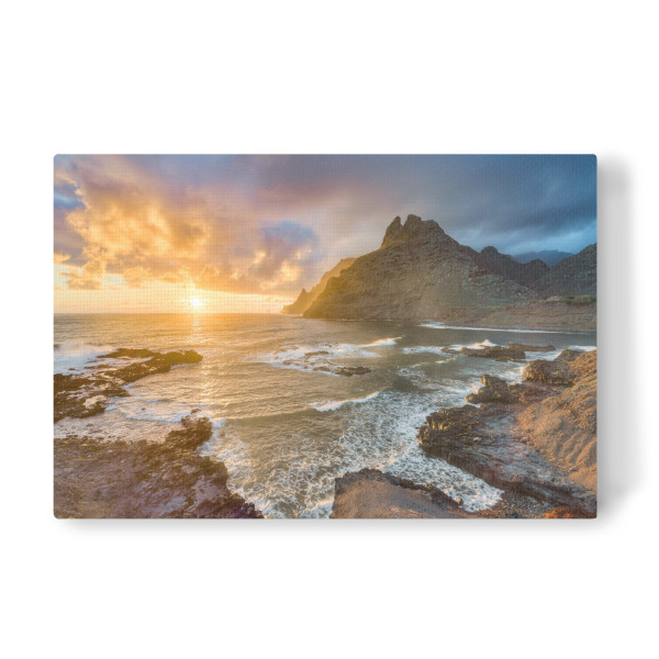 Leinwandbild "Teneriffa Punta del Hidalgo" artboxONE - Natur,Reise,Reise / Länder