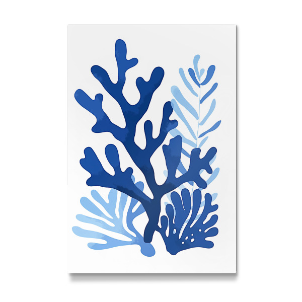 Galerie-Print "Blaues Korallen-muster" 30x20 cm artboxONE