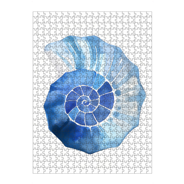 artboxONE Puzzle "Blauer Nautilus" artboxONE - Natur,Reise / Strand und Meer,Unterwasser