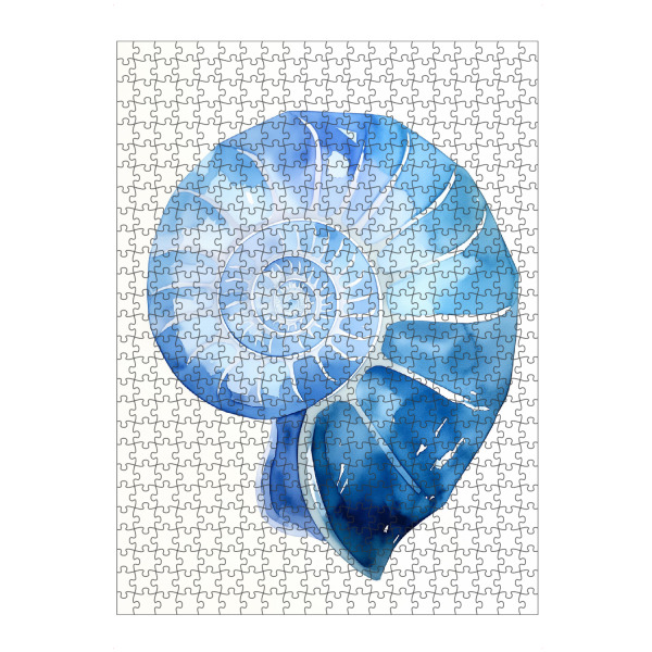 Puzzle Ravensburger "Sanfte Nautilus Muschel" artboxONE - Natur,Reise / Strand und Meer,Unterwasser