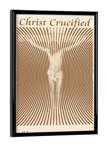 Poster mit schwarzem Rahmen "Der gekreuzigte Christus (1632)" artboxONE - Abstrakt,Menschen,Männer