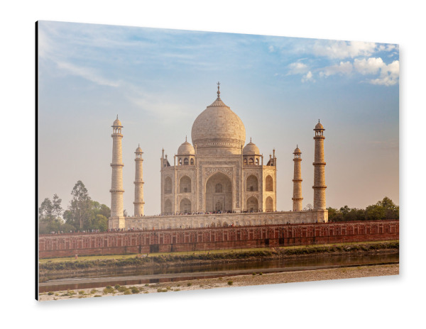 Alu-Dibond "Das Taj Mahal bei Agra" 30x20 cm artboxONE
