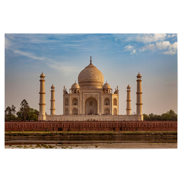 Poster 30x20 cm "Das Taj Mahal bei Agra" artboxONE - Architektur,Reise / Asien