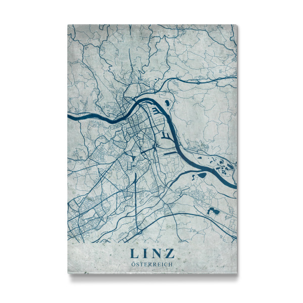 Galerie-Print "Vintage City - Linz" 30x20 cm artboxONE