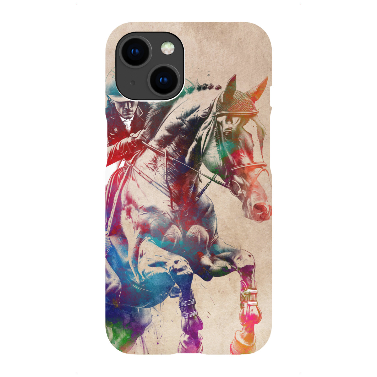 iPhone "Reitsportkunst G" Premium-Case Handyhülle artboxONE