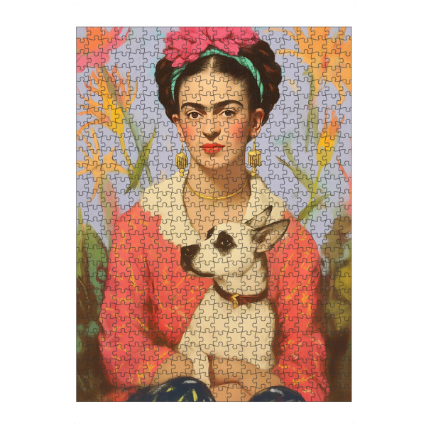 artboxONE Puzzle "Frida Love Dog" artboxONE - Floral,Tiere,Menschen