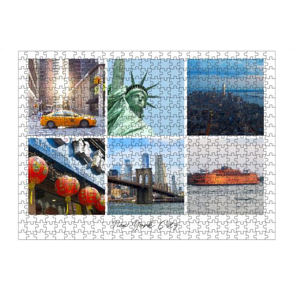 artboxONE Puzzle "NYC Manhattan Collage" artboxONE - Städte / New York,Reise,Architektur,Reise / Länder
