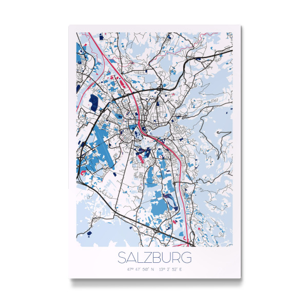 Galerie-Print "Stadt Salzburg" 30x20 cm artboxONE