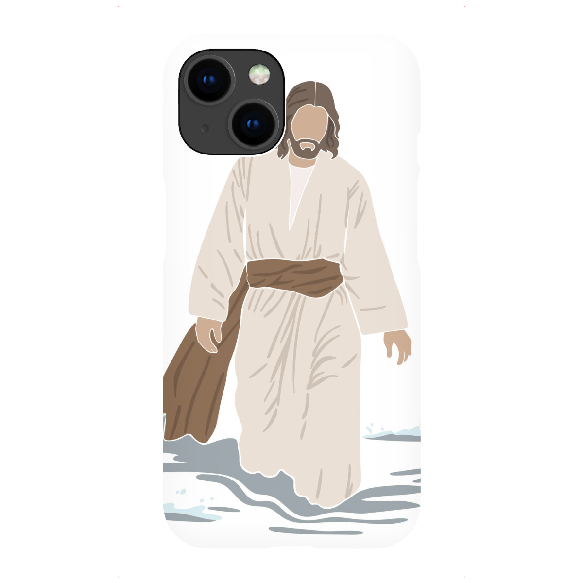 "Jesus geht auf dem Wasser"für iPhone - Premium-Case Handyhülle artboxONE