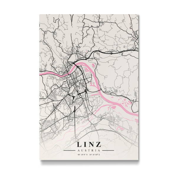 Galerie-Print "City Linz" 30x20 cm artboxONE