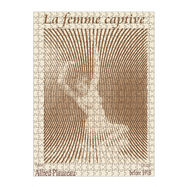 artboxONE Puzzle "La femme captive (vor 1918)" artboxONE - Abstrakt